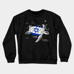 Israel Turtle Crewneck Sweatshirt